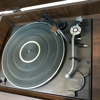 PIONEER F-7000 パイオニア ステレオ レコードプレーヤー 4チャンネル セパレートステレオ レトロ オーディオの画像