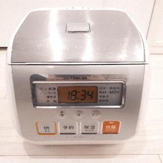 【交渉中】炊飯器3合 TOSHIBA ダイヤモンド銅コート釜RC...