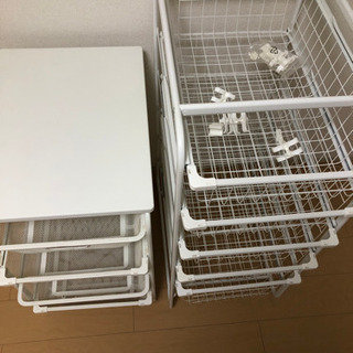 IKEA  衣装ケース  2セットの画像