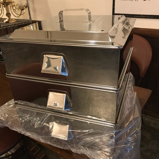 TKG業務用蒸し器 角型 2段 39cmの画像