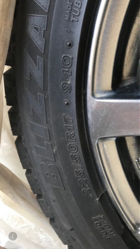 最終値下げ！バリ山スタッドレス4本 225/50r17 5H 114.3 