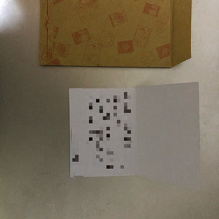 サンクスカードの文章の手書き・小さい袋への袋詰め