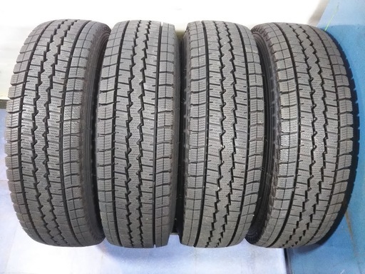 冬13インチ【95％富山】2017年 プロBOX バン サクシード VAN プロボックス 165R13 LT 6PR 日本製 ダンロッ