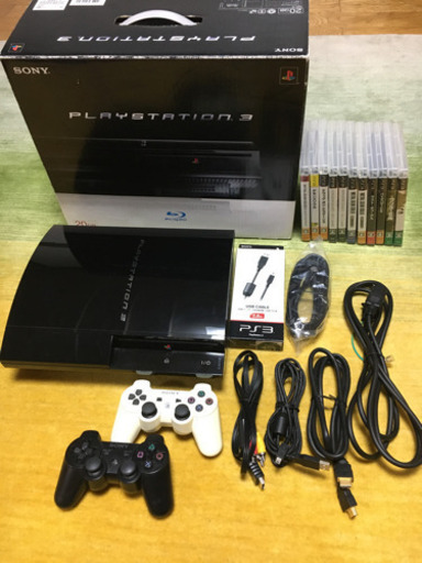 SONY  プレイステーション３　〈プレステ３〉　+人気ソフト11 枚