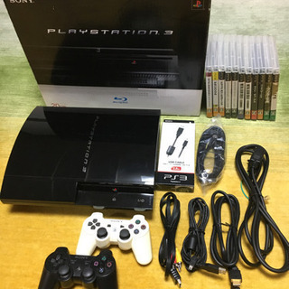 SONY プレイステーション3 〈プレステ3〉 +人気ソフト11 枚