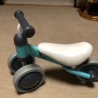 最終お値下げ　三輪車　D-bike　ミントブルー