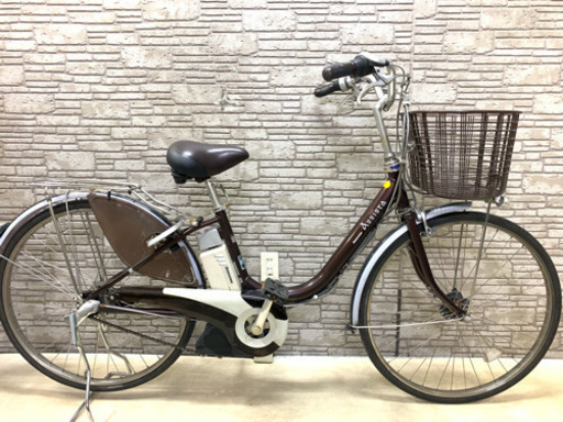 クリスマスSALE  東京23区配達無料  新基準  ブリヂストン アシスタ  6Ah リチウム 電動自転車 中古 26インチ