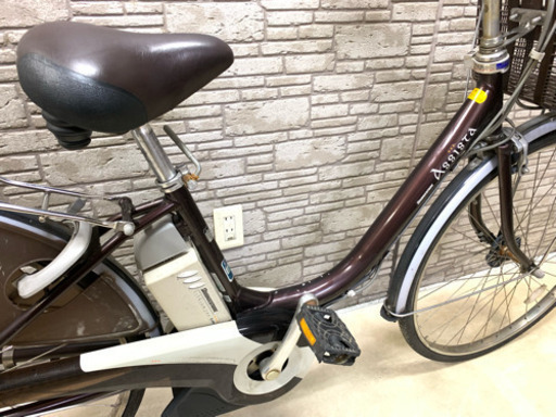 クリスマスSALE  東京23区配達無料  新基準  ブリヂストン アシスタ  6Ah リチウム 電動自転車 中古 26インチ