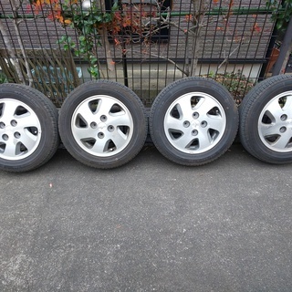 軽自動車用アルミホイール付きタイヤ　155/65R13