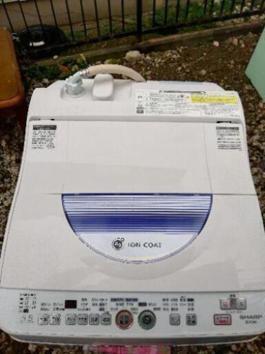 2013年式　シャープ洗濯機！