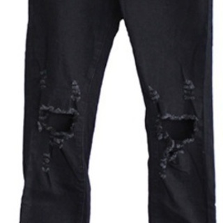 ZOZOTOWN購入 【WESTBOY】スキニー ダメージ ブラ...