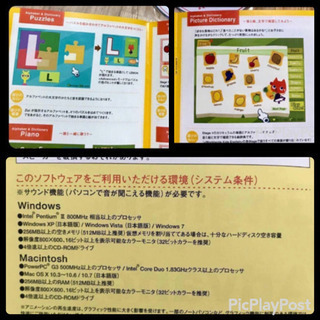 処分前【worldwide kids】ステージ5 2点セット（知育玩具&CD-ROM）の画像