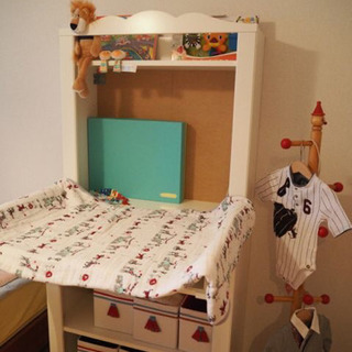 イケア　IKEA ベビーオムツ台　子供用棚
