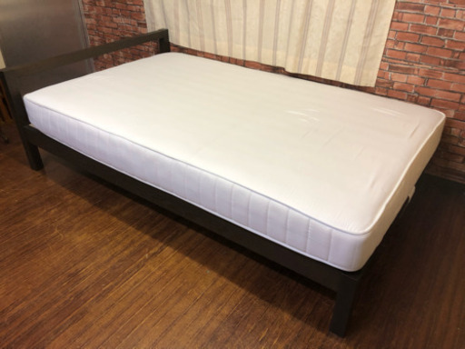 【送料無料】無印良品 セミダブルベッド マットレスセット