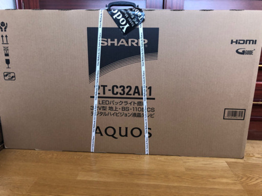 最終価格❤️新品アクオス32インチ！ 2t-c32
