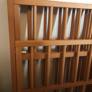 木製ベビーサークルの画像