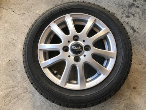 155/65R13 スタッドレス アルミホイール 4本セット