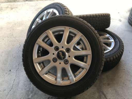 155/65R13 スタッドレス アルミホイール 4本セット