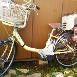 チャイルドシート付き電動自転車