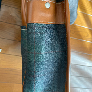 タータンチェック　ショルダーバッグ　中古美品の画像