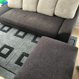 至急！ ソファ オットマンつき 