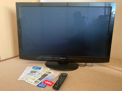 Panasonic ハイビジョンプラズマテレビ　42型　取説・接続ガイド・B-CASカード付