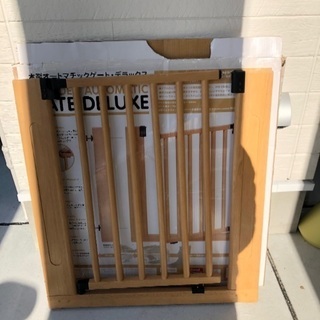 決まりました。ベビーフェンス　ベビーゲートの画像