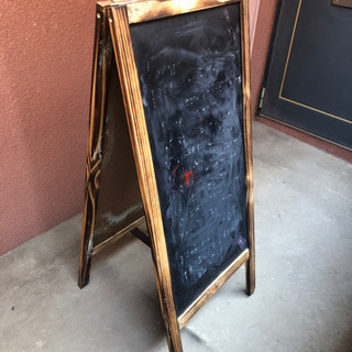 看板、スタンドボード、黒板タイプの画像