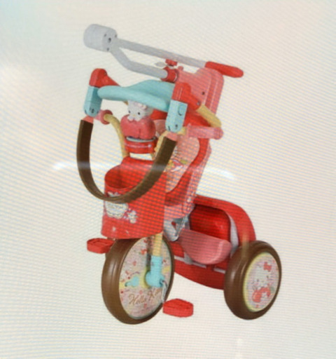 【未使用】【訳あり】三輪車　ハローキティ