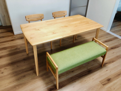 【美品】ダイニングテーブル4点セット