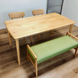 【美品】ダイニングテーブル4点セット