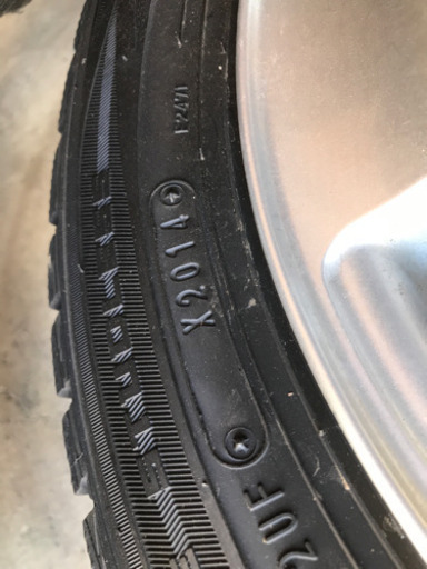 155/65R13 スタッドレス アルミ付き 4本セット