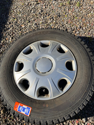 中古スタッドレス　スチールホイール　4本セット　145r12 6pr  交渉中