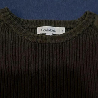 【美品】Calvin Klein ニット セーター 綿100%の画像