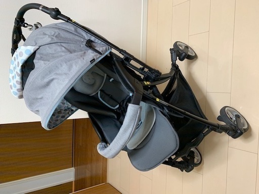 【価格更新：10,000円】ピジョン ベビーカー ランフィ リノン グレー