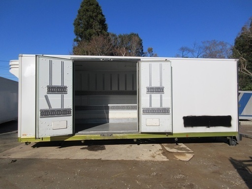 ♪ハAA76♪物置♪コンテナ♪激安♪サイドドア180cm♪断熱材入ってる♪アルミ箱♪