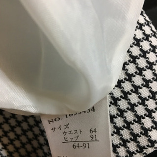 【値下げしました】千鳥格子　スーツの画像
