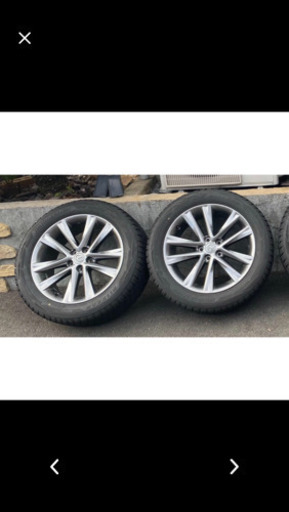 レクサス　スタッドレスタイヤ　レクサス純正アルミ