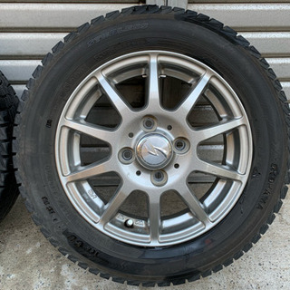 モコ、MRワゴン13インチ スタットレス タイヤ 溝ありの画像