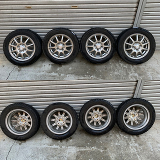 モコ、MRワゴン13インチ スタットレス タイヤ 溝あり