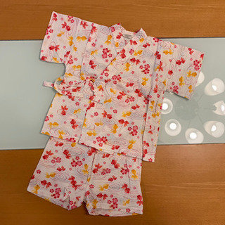 キッズ甚平 女の子用の画像