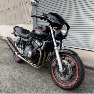 兵庫姫路発　実働CB400SF ブラック　ビキニカウル付きの画像