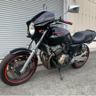 兵庫姫路発　実働CB400SF ブラック　ビキニカウル付きの画像