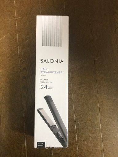 SALONIA サロニア　SL-004S ヘアアイロン