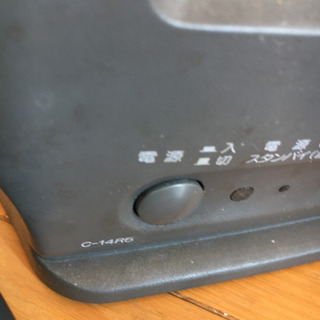 （取引中）ブラウン管テレビ　14インチの画像