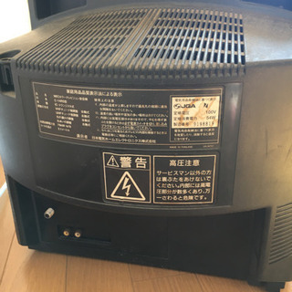 （取引中）ブラウン管テレビ　14インチの画像