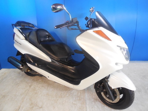 YAMAHA マジェスティ250C 白 消費者還元事業対象店 エンジン始動OK すぐ乗れます バッテリー交換済み 点検済み 中古車 横浜 都筑 宮前 激安