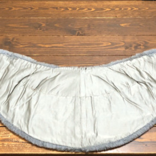 ムートンのショールの画像