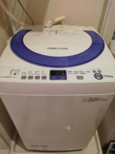 SHARP 洗濯機 7kg 縦型 ES-T706