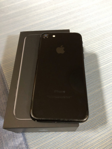 iPhone7 128GB ジェットブラックです